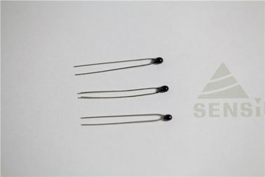 Chip rivestiti a resina epossidica radiali del termistore di NTC con filo di piombo d'acciaio placcato di rame in scatola nudo