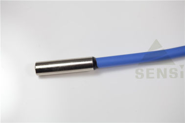 Metallo Shell Coated Tube Temperature Sensor con il cavo del rivestimento del silicone