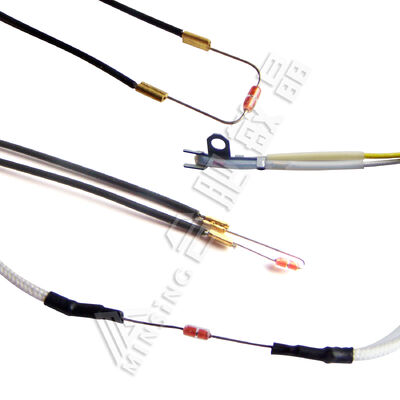 Termistor NTC di precisione in vetro incapsulato. 100K 3950K, -40°C ~ 250°C Prezzi competitivi disponibili per acquisti in blocco.