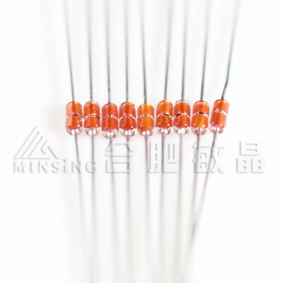 MF58 Termistore NTC a vetro assiale sigillato, 100K ± 1% di alta precisione, B3990